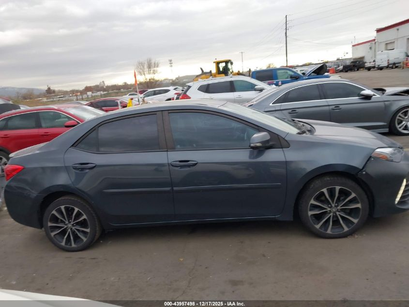 2017 Toyota Corolla Se VIN: 5YFBURHE8HP604835 Lot: 43957498