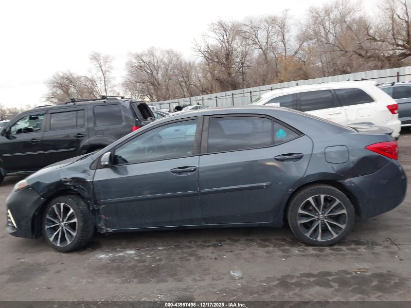 2017 Toyota Corolla Se VIN: 5YFBURHE8HP604835 Lot: 43957498