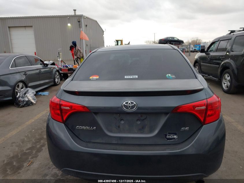 2017 Toyota Corolla Se VIN: 5YFBURHE8HP604835 Lot: 43957498