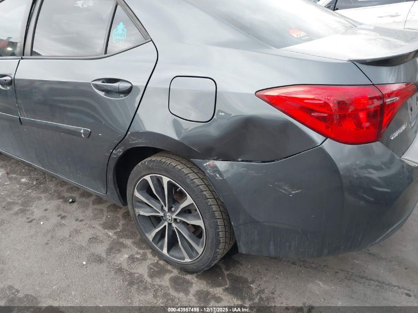 2017 Toyota Corolla Se VIN: 5YFBURHE8HP604835 Lot: 43957498