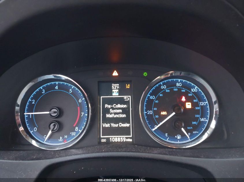 2017 Toyota Corolla Se VIN: 5YFBURHE8HP604835 Lot: 43957498