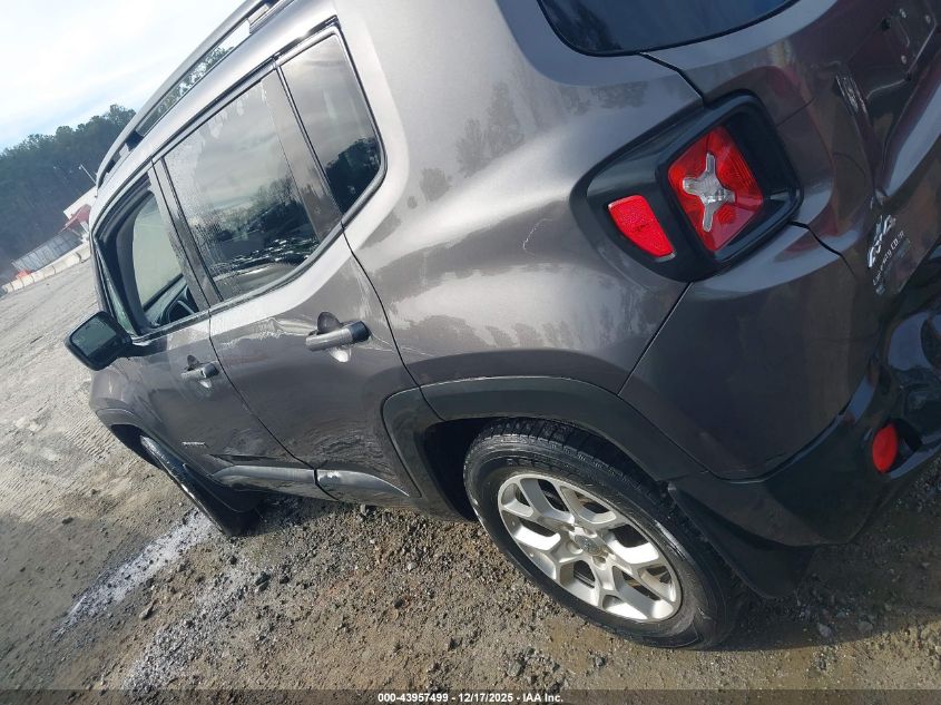 2018 Jeep Renegade Latitude 4X4 VIN: ZACCJBBBXJPH82310 Lot: 43957499