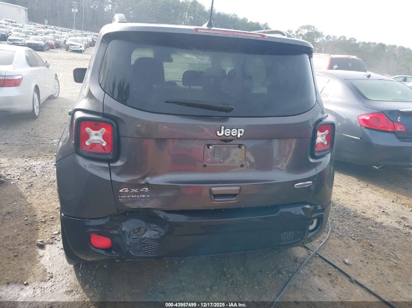 2018 Jeep Renegade Latitude 4X4 VIN: ZACCJBBBXJPH82310 Lot: 43957499