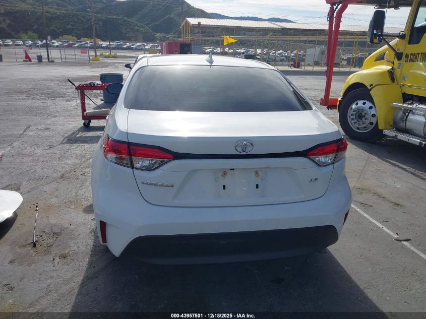 2024 Toyota Corolla Le VIN: JTDB4MEEXRJ014410 Lot: 43957501