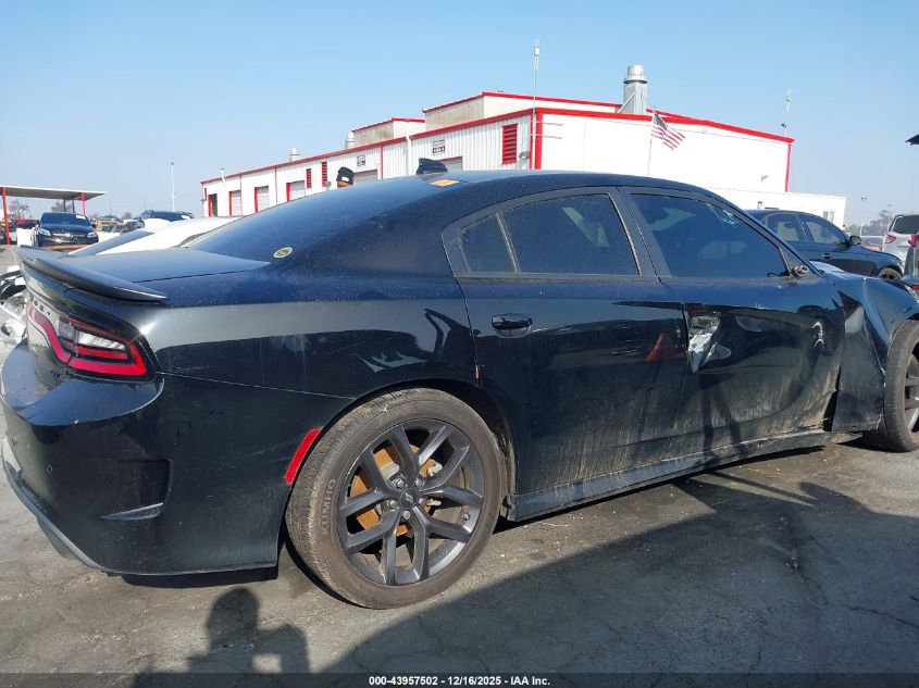 2022 Dodge Charger Gt Rwd VIN: 2C3CDXHG8NH133625 Lot: 43957502