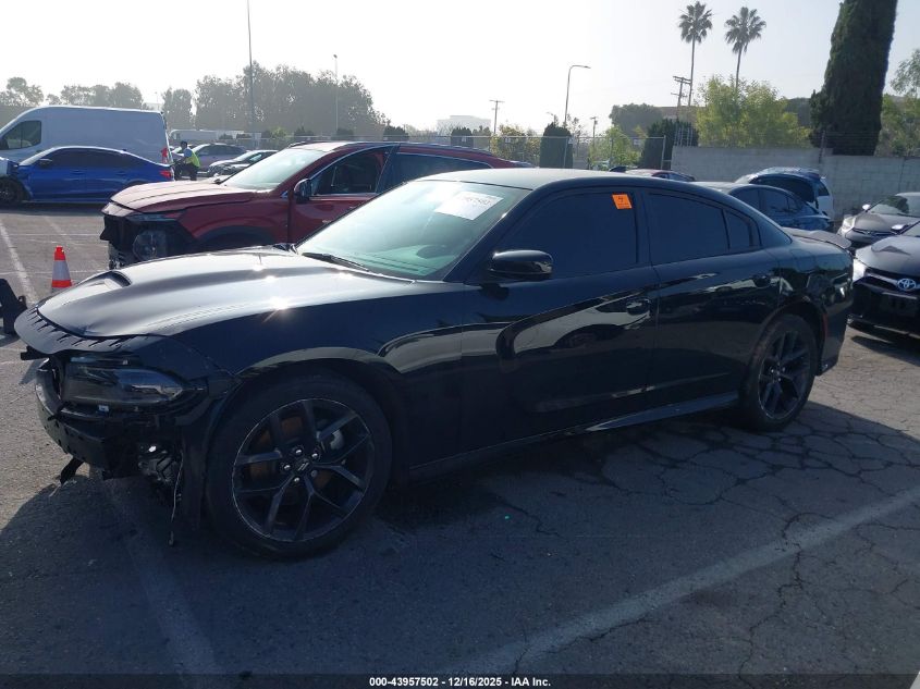 2022 Dodge Charger Gt Rwd VIN: 2C3CDXHG8NH133625 Lot: 43957502