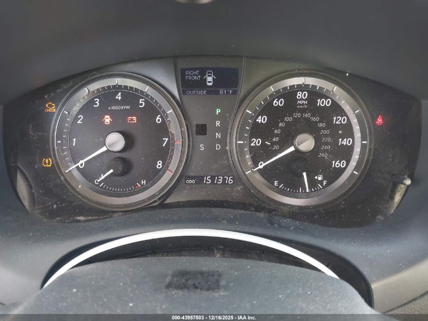 2008 Lexus Es 350 VIN: JTHBJ46G782222681 Lot: 43957503