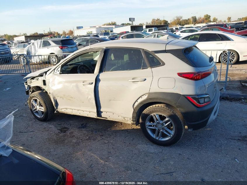 2022 Hyundai Kona Se VIN: KM8K22AB4NU802867 Lot: 43957510