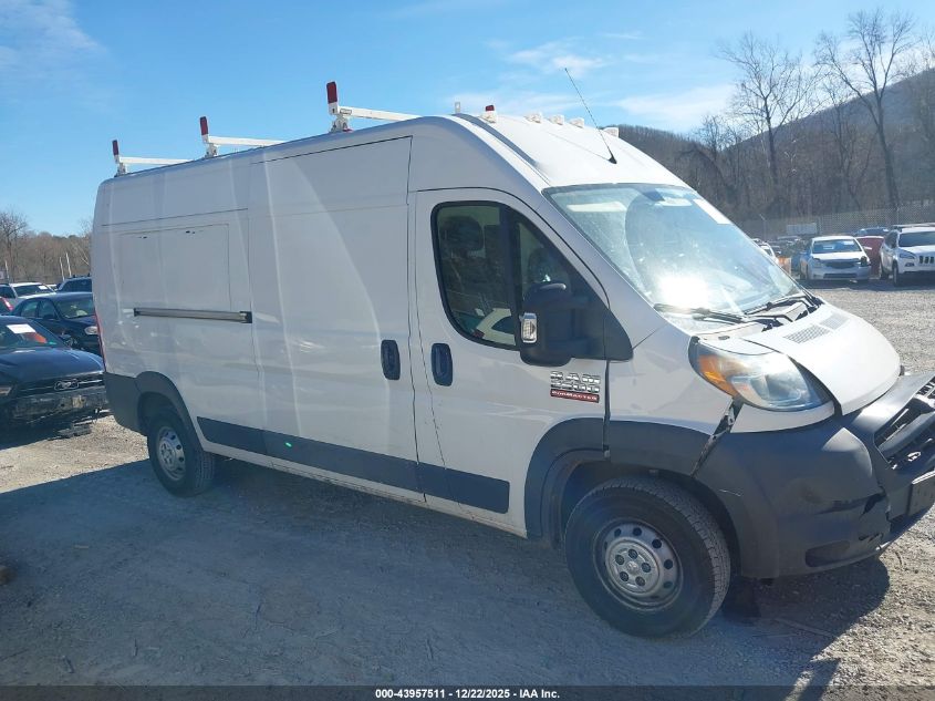2017 Ram Promaster 2500 High Roof 159 Wb VIN: 3C6TRVDG8HE539421 Lot: 43957511