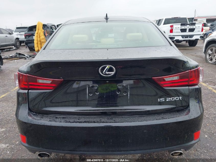 2016 Lexus Is 200T VIN: JTHBA1D2XG5017391 Lot: 43957515