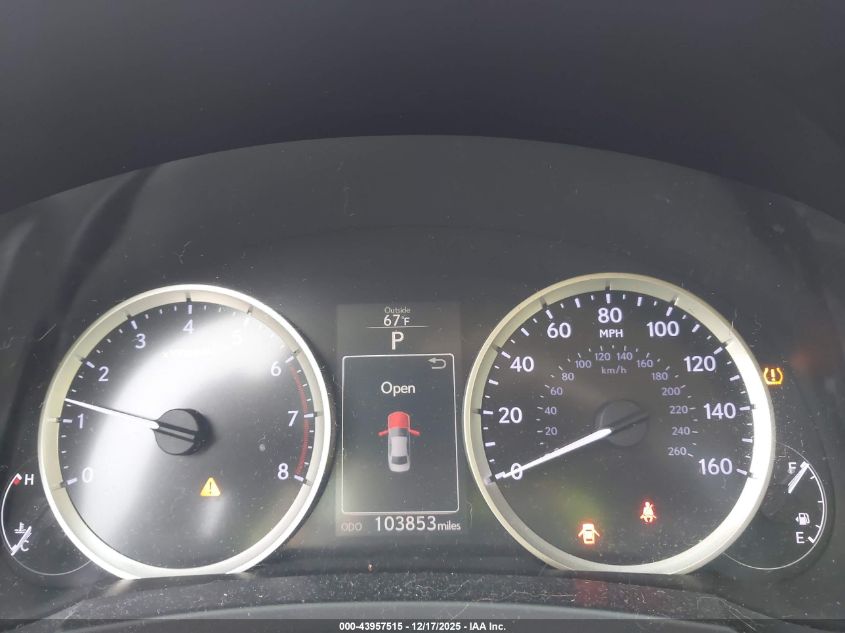 2016 Lexus Is 200T VIN: JTHBA1D2XG5017391 Lot: 43957515