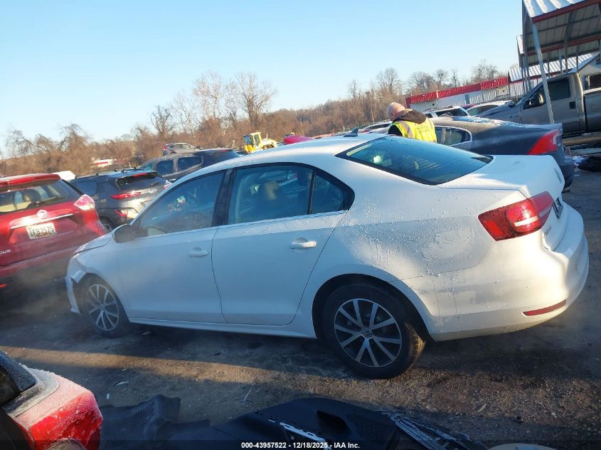 2017 Volkswagen Jetta 1.4T Se VIN: 3VWDB7AJ1HM295837 Lot: 43957522