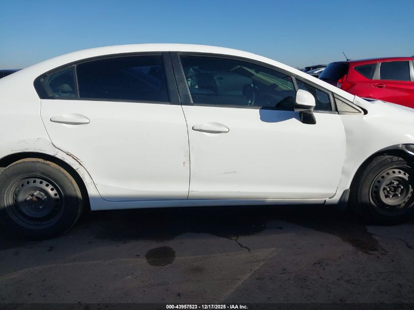 2013 Honda Civic Lx VIN: 19XFB2F52DE213967 Lot: 43957523