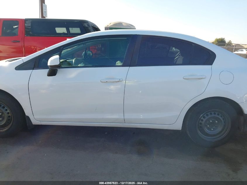 2013 Honda Civic Lx VIN: 19XFB2F52DE213967 Lot: 43957523