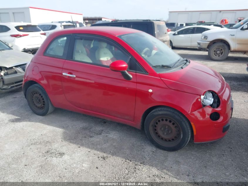 2012 Fiat 500 Pop VIN: 3C3CFFAR8CT110690 Lot: 43957527