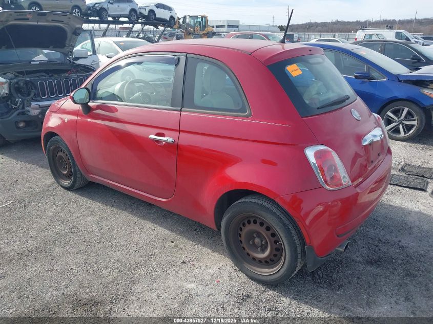 2012 Fiat 500 Pop VIN: 3C3CFFAR8CT110690 Lot: 43957527