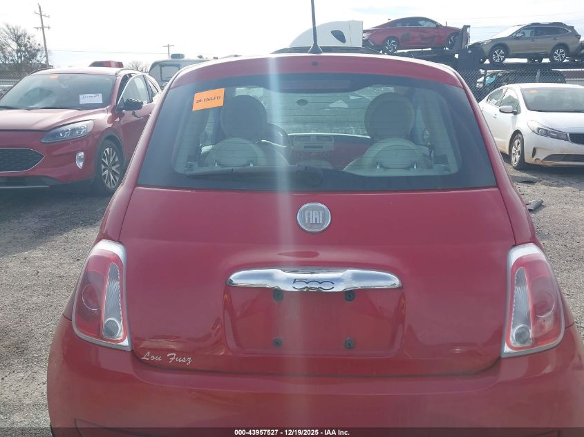 2012 Fiat 500 Pop VIN: 3C3CFFAR8CT110690 Lot: 43957527