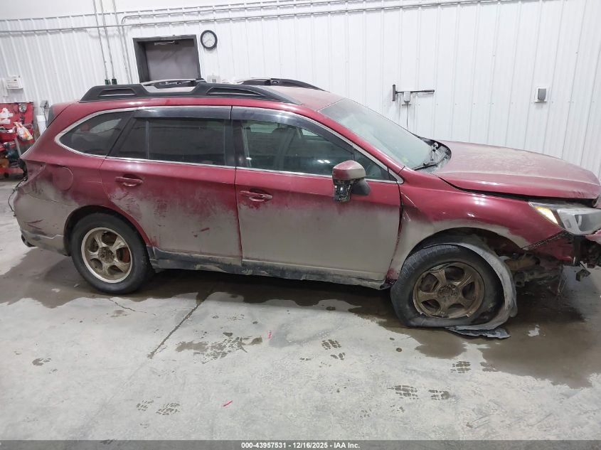 2015 Subaru Outback 2.5I Premium VIN: 4S4BSACC2F3207698 Lot: 43957531