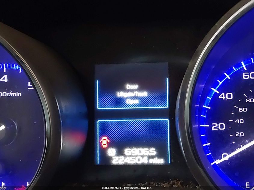 2015 Subaru Outback 2.5I Premium VIN: 4S4BSACC2F3207698 Lot: 43957531