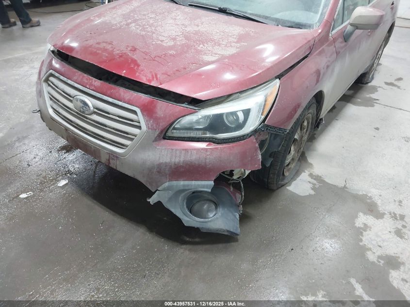 2015 Subaru Outback 2.5I Premium VIN: 4S4BSACC2F3207698 Lot: 43957531