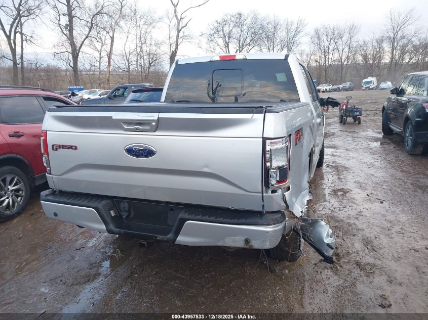 2016 Ford F-150 Lariat VIN: 1FTEW1EGXGFD27920 Lot: 43957533