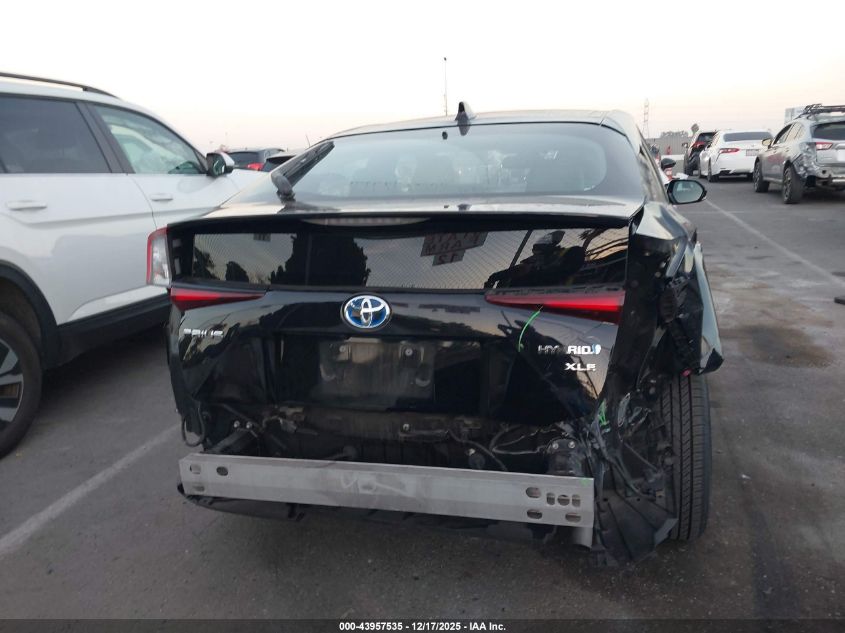 2020 Toyota Prius Xle VIN: JTDKARFUXL3112926 Lot: 43957535