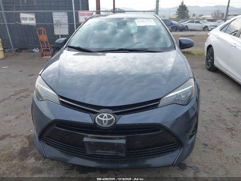 2017 Toyota Corolla Le Eco VIN: 5YFBPRHE2HP695205 Lot: 43957539