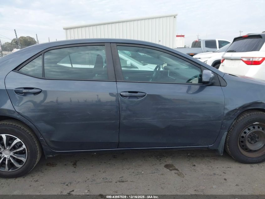 2017 Toyota Corolla Le Eco VIN: 5YFBPRHE2HP695205 Lot: 43957539