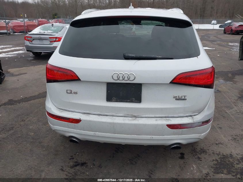 2016 Audi Q5 2.0T Premium VIN: WA1L2AFP6GA149688 Lot: 43957544