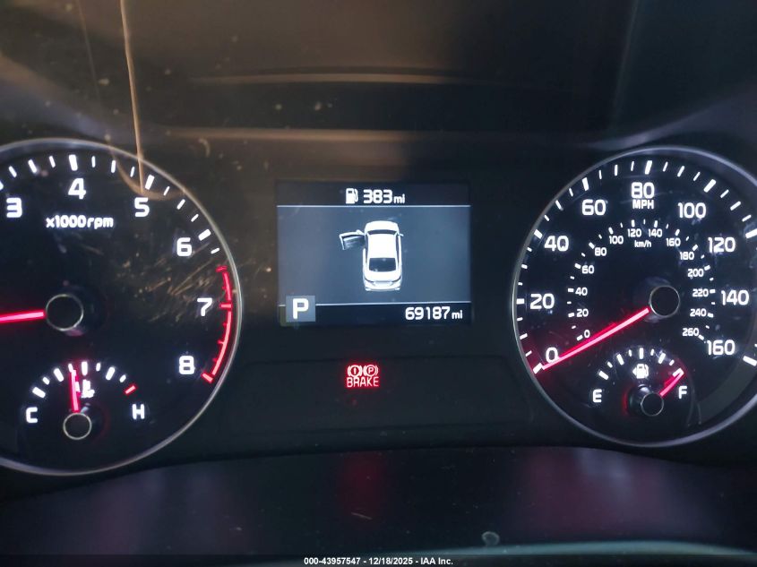 2019 Kia Forte Lxs VIN: 3KPF24AD8KE096404 Lot: 43957547