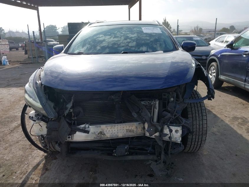 2019 Nissan Murano Sv VIN: 5N1AZ2MJXKN104621 Lot: 43957551