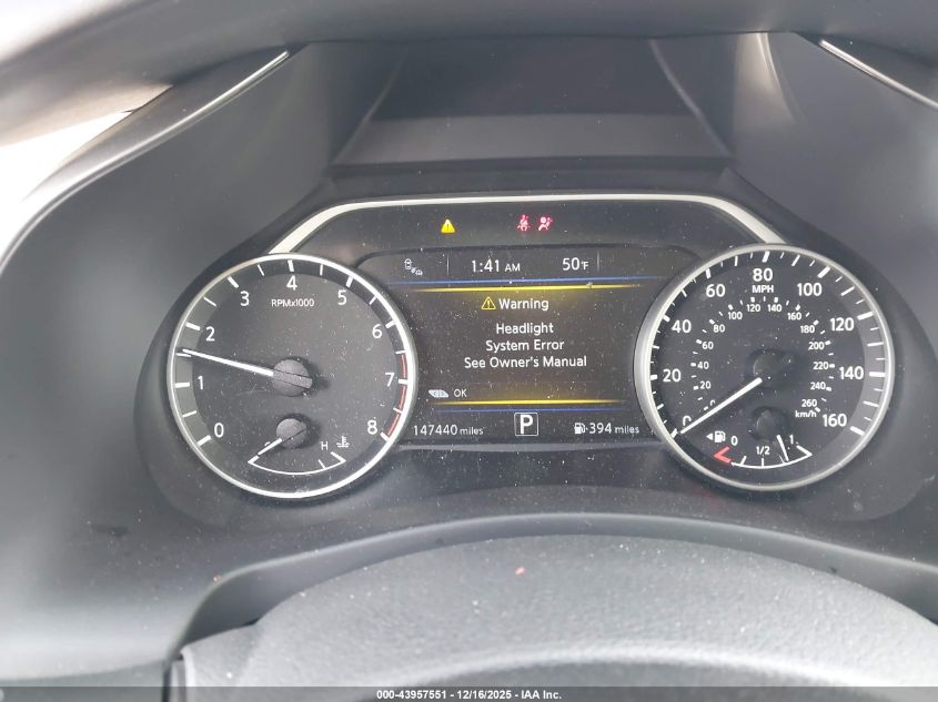 2019 Nissan Murano Sv VIN: 5N1AZ2MJXKN104621 Lot: 43957551