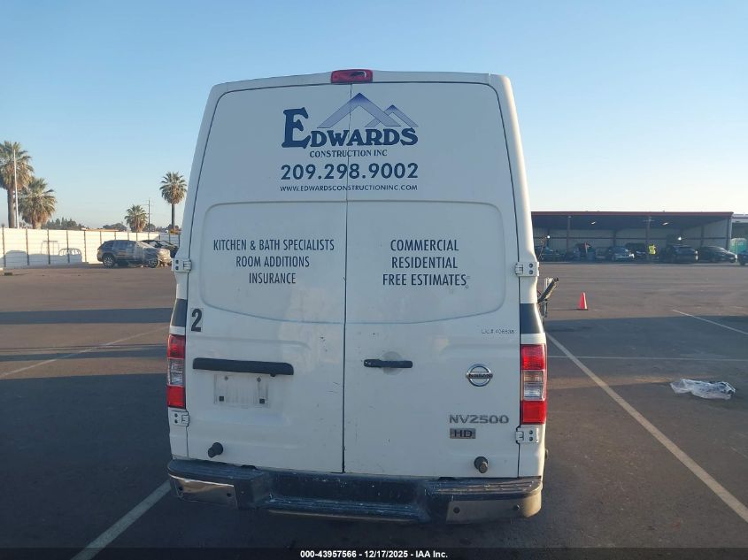 2013 Nissan Nv Cargo Nv2500 Hd Sv V6 VIN: 1N6BF0LX7DN110484 Lot: 43957566