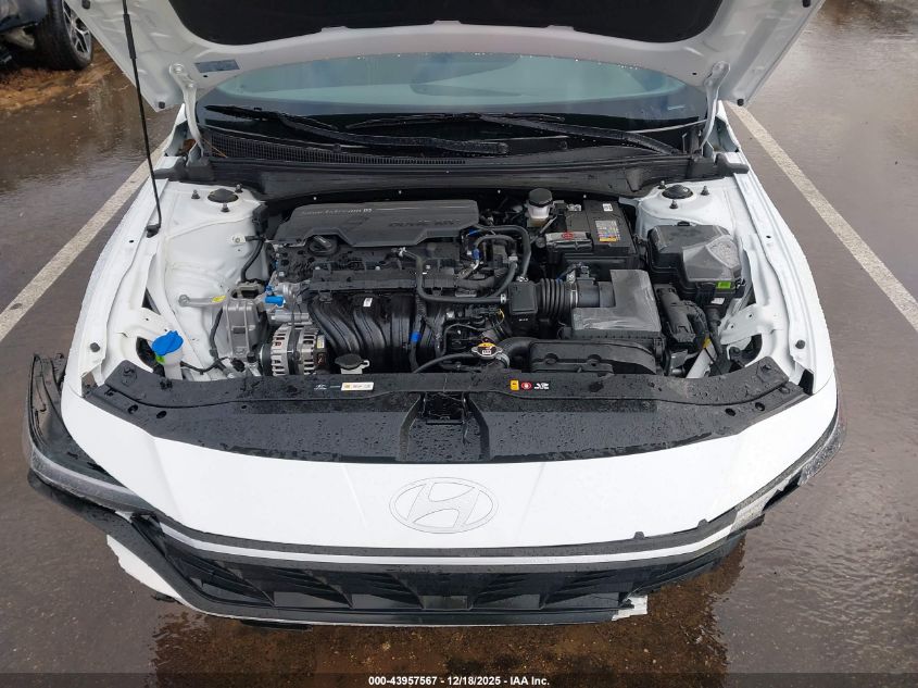 2025 Hyundai Elantra Sel Sport VIN: KMHLM4DG6SU070531 Lot: 43957567