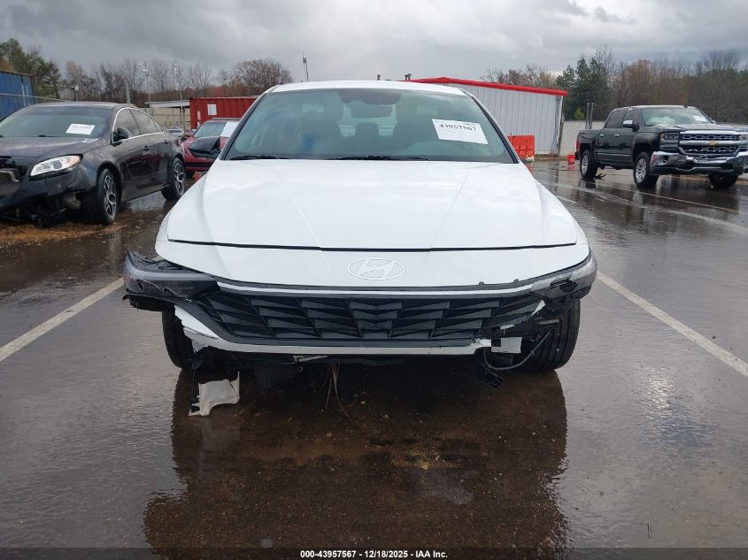2025 Hyundai Elantra Sel Sport VIN: KMHLM4DG6SU070531 Lot: 43957567