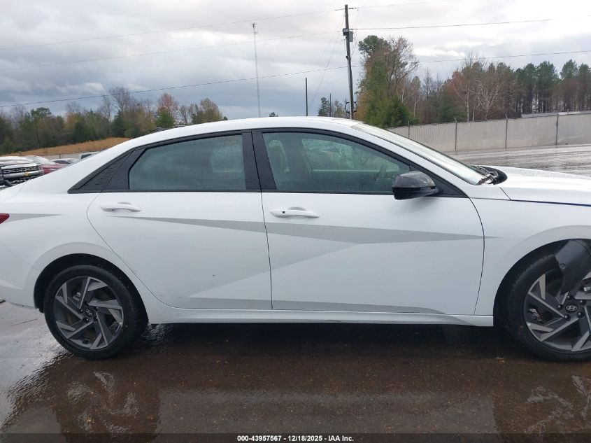 2025 Hyundai Elantra Sel Sport VIN: KMHLM4DG6SU070531 Lot: 43957567