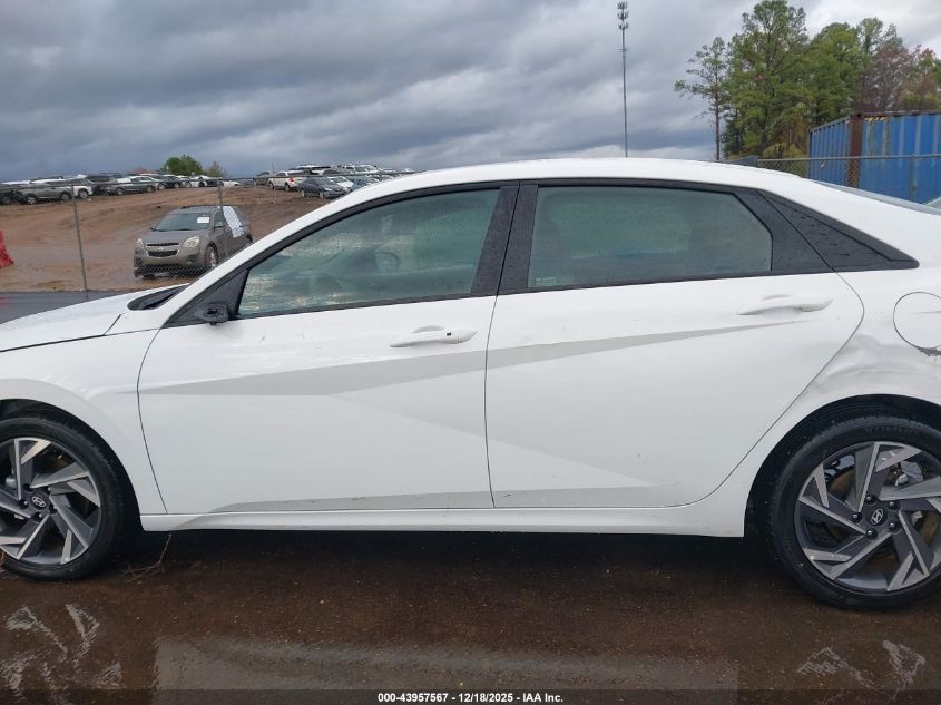 2025 Hyundai Elantra Sel Sport VIN: KMHLM4DG6SU070531 Lot: 43957567