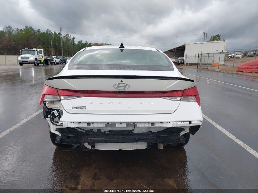 2025 Hyundai Elantra Sel Sport VIN: KMHLM4DG6SU070531 Lot: 43957567