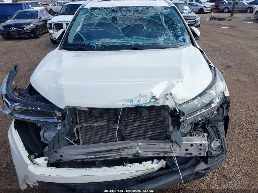 2019 Toyota Highlander Limited VIN: 5TDYZRFH2KS370070 Lot: 43957570