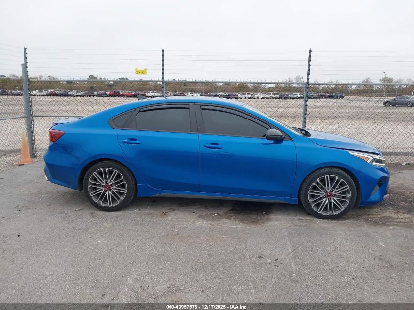 2022 Kia Forte Gt VIN: 3KPF44AC0NE499654 Lot: 43957576