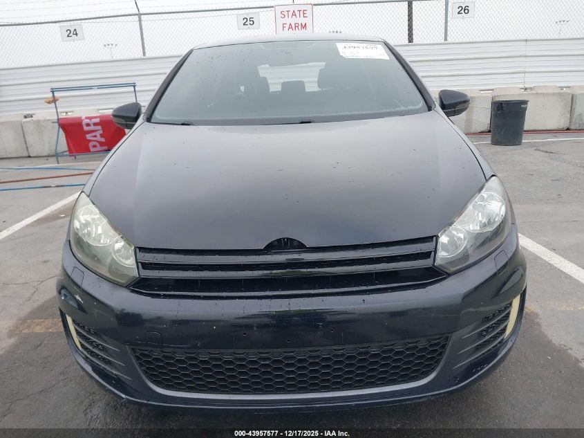 2013 Volkswagen Gti VIN: WVWGV7AJ7DW126231 Lot: 43957577