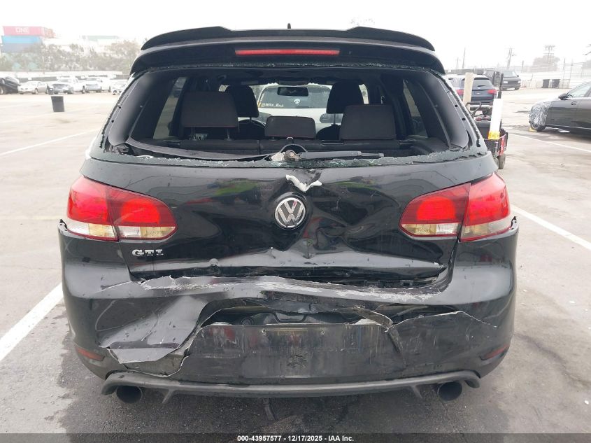 2013 Volkswagen Gti VIN: WVWGV7AJ7DW126231 Lot: 43957577