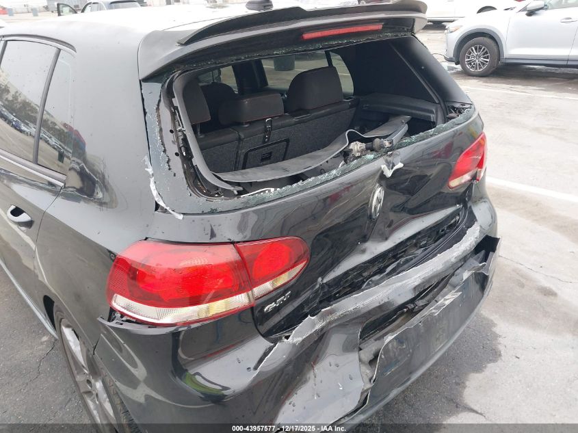 2013 Volkswagen Gti VIN: WVWGV7AJ7DW126231 Lot: 43957577