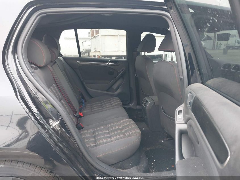 2013 Volkswagen Gti VIN: WVWGV7AJ7DW126231 Lot: 43957577