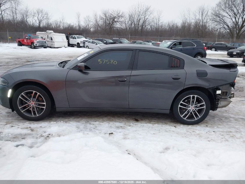 2019 Dodge Charger Sxt Awd VIN: 2C3CDXJG6KH637225 Lot: 43957580