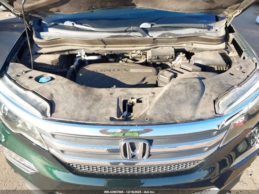 2018 Honda Pilot Ex-L VIN: 5FNYF5H59JB022483 Lot: 43957585