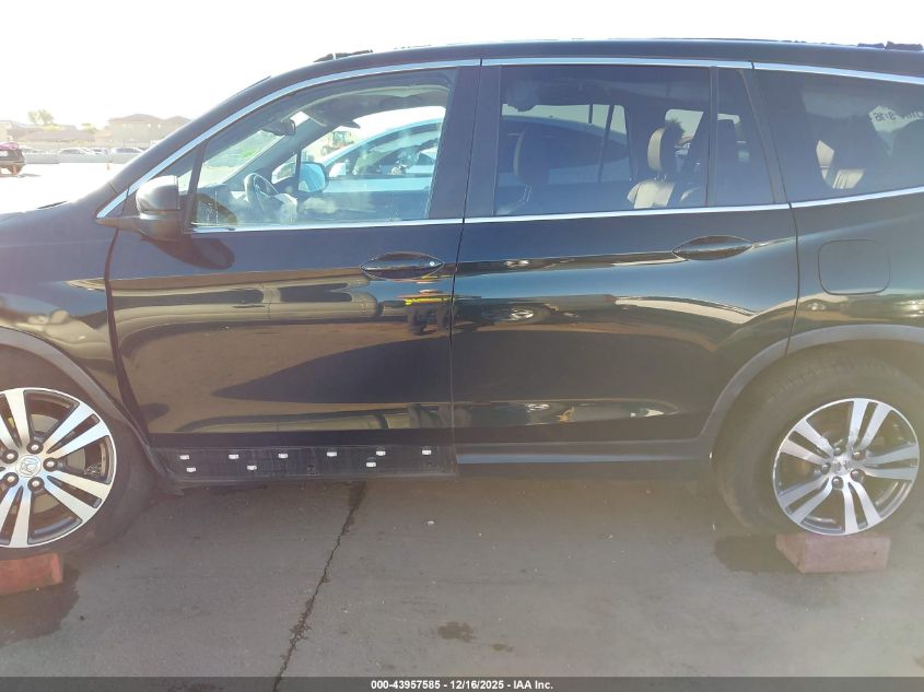 2018 Honda Pilot Ex-L VIN: 5FNYF5H59JB022483 Lot: 43957585