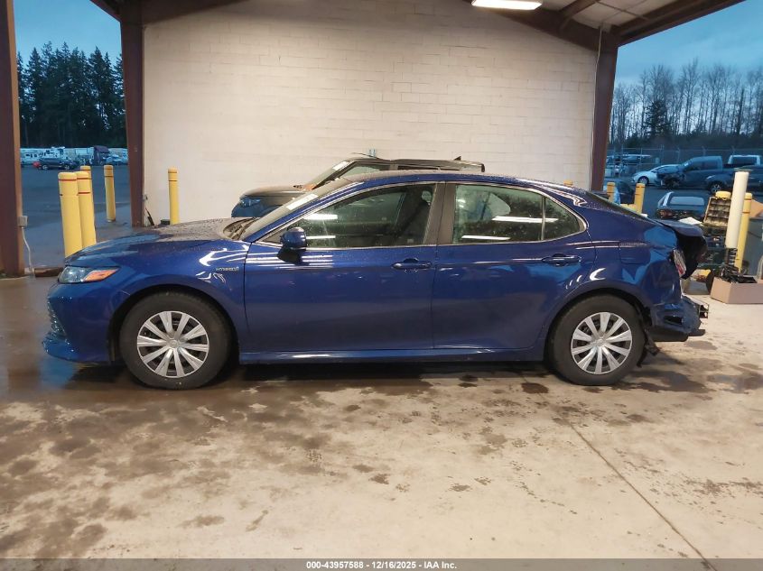 2018 Toyota Camry Hybrid Le VIN: 4T1B31HK4JU501653 Lot: 43957588