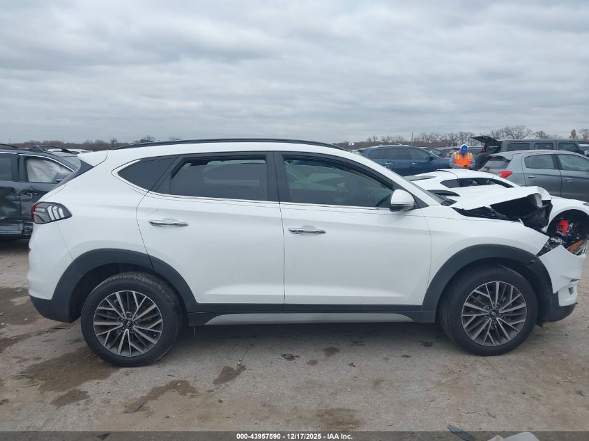 2020 Hyundai Tucson Ultimate VIN: KM8J33ALXLU243538 Lot: 43957590