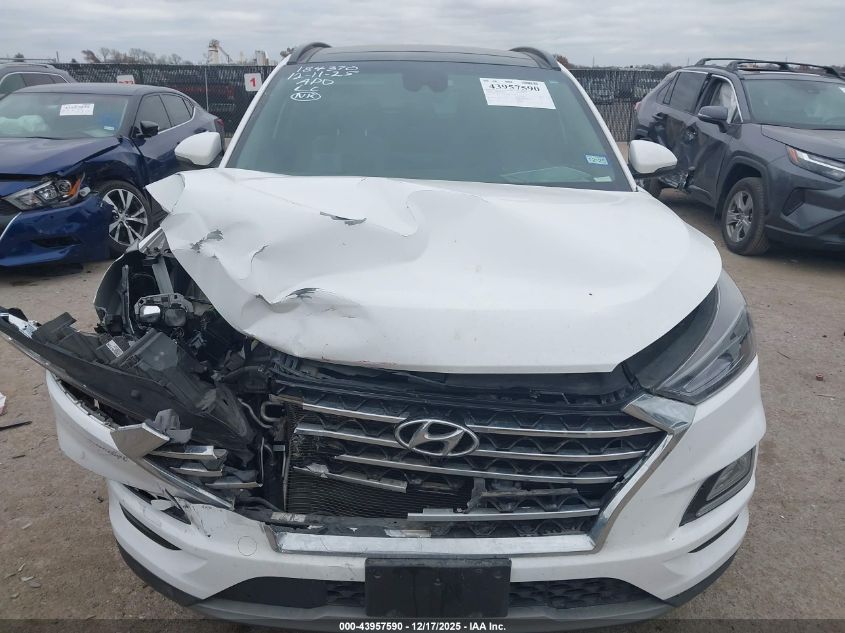 2020 Hyundai Tucson Ultimate VIN: KM8J33ALXLU243538 Lot: 43957590